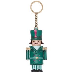 Kate spade Green Nutcracker Keychain